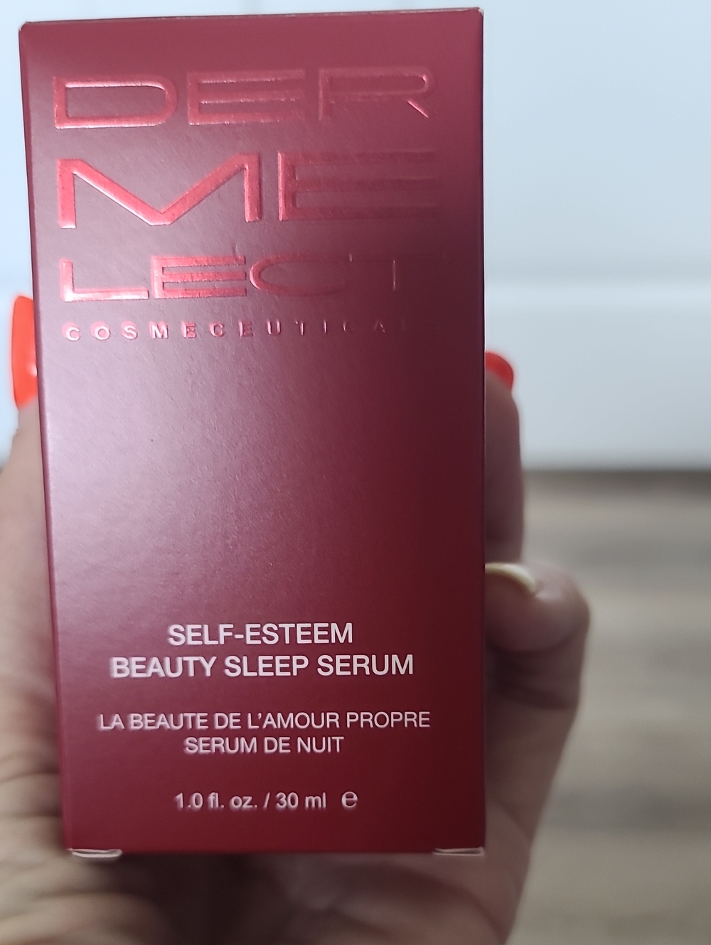 Dermelect Self-Esteem Beauty Sleep Serum - Red